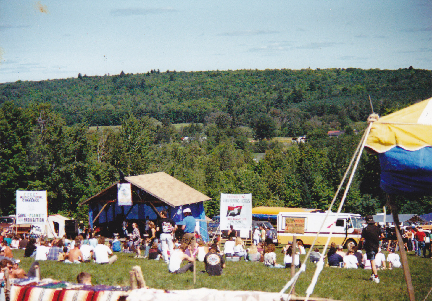 Hempstock Cannabis Liberation on Harry Browns Farm