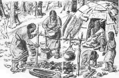 First Nations Making Maple Syrup