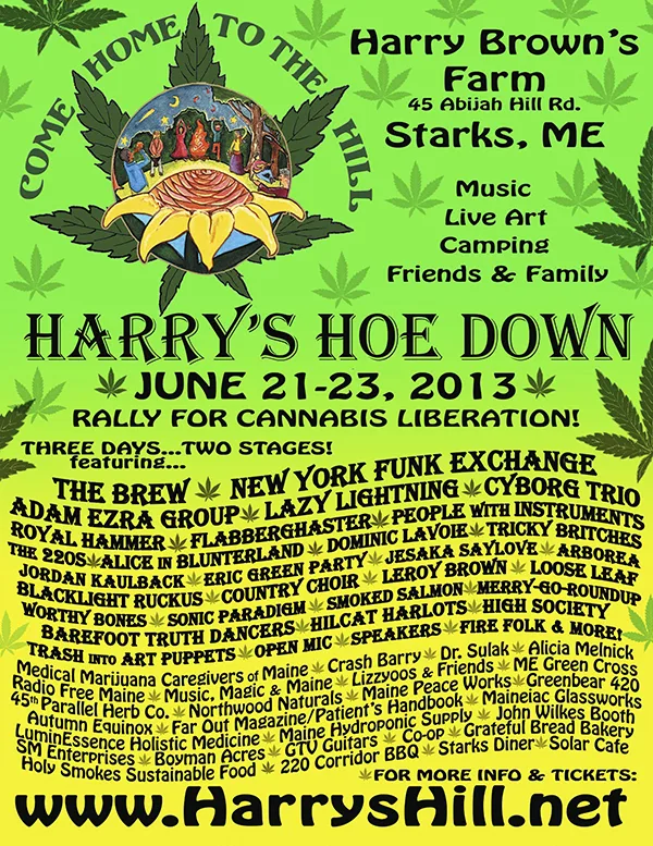 2013 Harrys Hoe Down Line Up