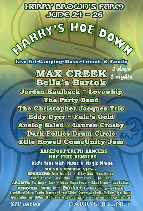 2016 Harry's Hoe Down Line Up