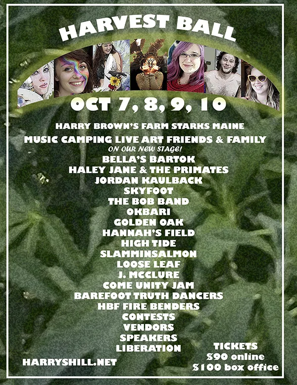 2016 Harvest Ball Line Up