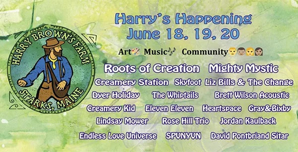 2021 Harry's Happening Line Up