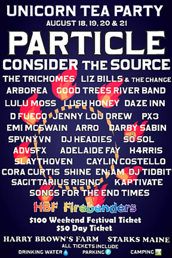 2011 Harvest Ball flyer for Harry Browns Farm