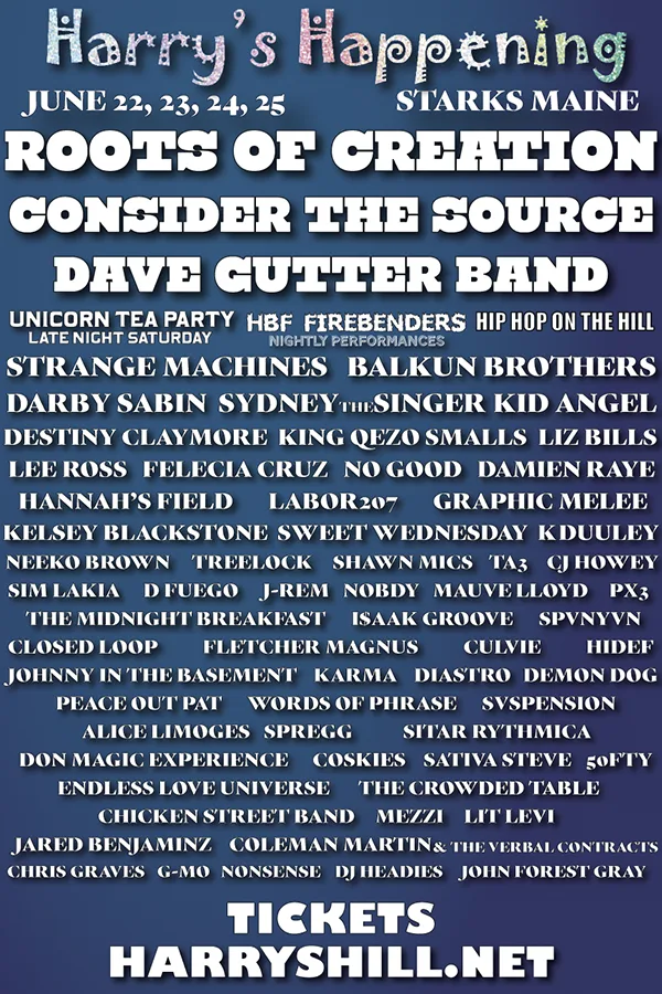 Harry's Happening 2023 Line Up