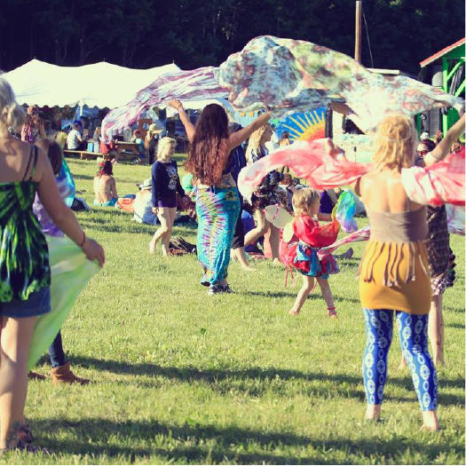 Jester Jeff Hurley Night Time Fire Performances at The Happening 2026