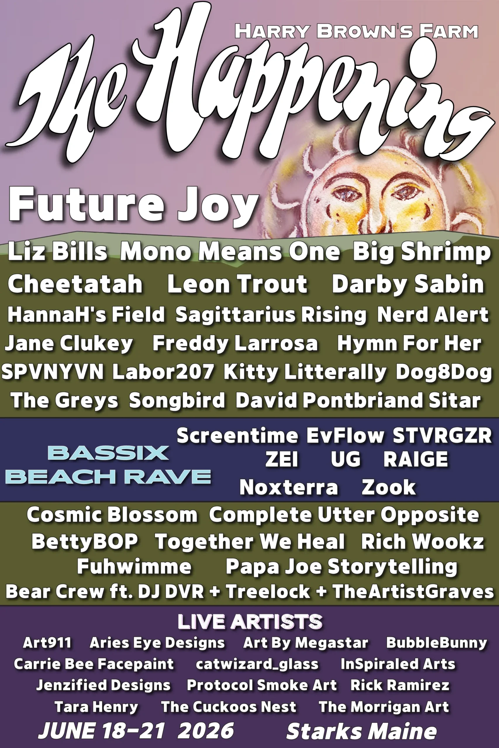 Future Joy joins The Happening 2026 Lineup